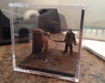 freddy vs jason diorama