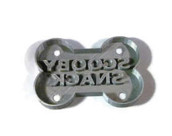3D Printed Scooby Doo Scooby Snack Cookie Cutter