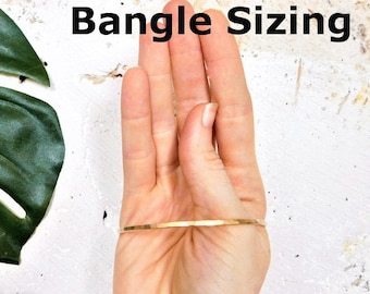 How To Measure Your Bangle Size
