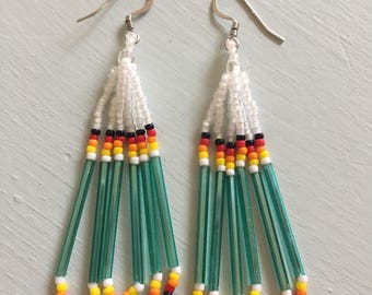 Native American Beaded Earrings