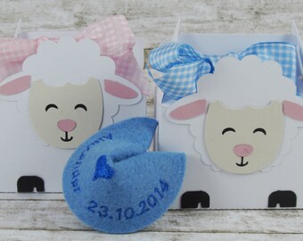 Giftbox for baptism/birth with fortune cookie