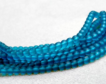 Pacific Babies- recycled sea glass beads