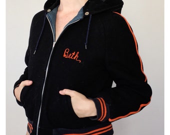 Vintage 60s Cheer Warm Up Jacket