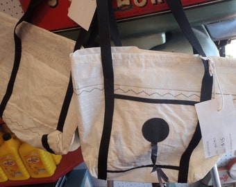 Mini Recycled Sail Tote Bag