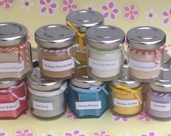 Lovely little candles with great scent options...our best value candles