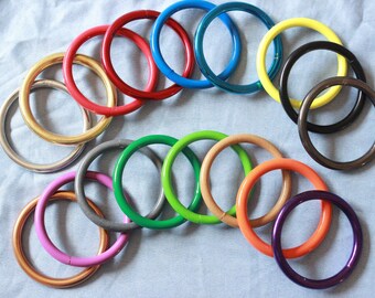 Colored Rings in YOUR size!