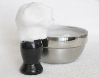 Dapper Triple Butter Shaving Soap Puck, Essential Oil Soap, Mens Soap