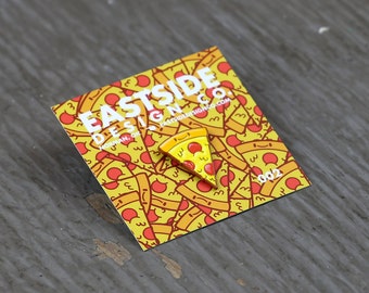 Pizza Enamel Pin - Eastside Design Co.
