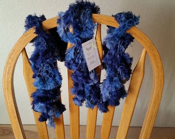 Handcrafted Crocheted Scrunchy Scarf