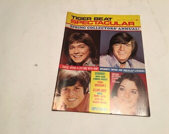 april 1971 tiger beat spectacular magazine complete