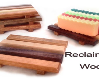 20 reclaimed wood soap dishes - 1.60 each - Handmade in Portland, OR USA