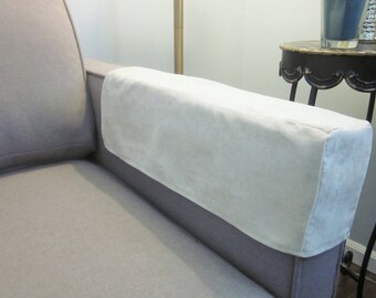 Sofa Arm Caps or Covers, Chair Arm Caps, Pair, Made to Order/Custom Made, Various Fabrics Available