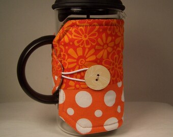 French Press Cozie, Insulated Coffee Pot Cozy, Bodum 8 Cup Press Pot Cosy, Hot Pot Sleeve Cozie