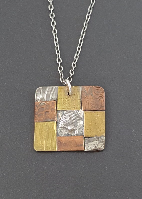 Mixed Metal Necklace mixed metals mixed metal