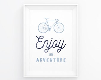 Bicycle Wall Art, Bicycle Print, Bike Poster, Bike Decal, Bike Print, Cycling Art, Bike Art Print, Bicycle, Bicycle Decor, Printable Art