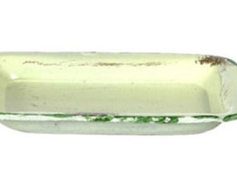 Dollhouse Miniature Rectangle Beige Tray
