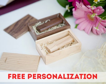 Wooden USB flash drive memory stick Wood USB keys memory Wedding USB size 16 gb usb madera stick cle usb en bois flash conduire bâton