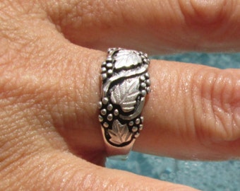 Black Hills Sterling Silver Ring Size 8.75