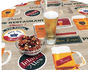 Acrylic Coated Tablecloth Tablecloth, Beer Tablecloth, Pub Tablecloth