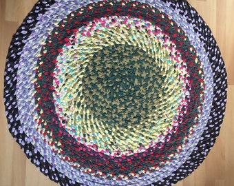 Handmade Braided Rag Rug