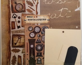 HERITAGE - 12x12 Scrapbook Layout Kit