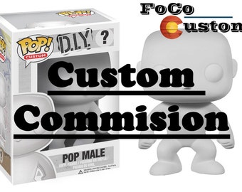 Custom Funko Pop! Commision (Please Send Me a Message Before Purchasing to Consult & Make Sure That Your Idea is Possible!)