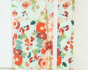 List Taker Organizer Coupon Holder Notepad Clutch - Bright Floral