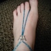 RESERVED--for LACIEKAY--Dragonfly Barefoot Sandal