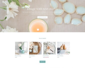 Shopify Responsive Theme Design - Tranquil