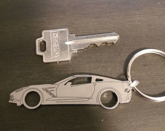 C7 Corvette 2013-2017 Chevrolet Keychains