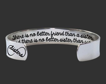 Sister Gifts | Sister Gift | Sister Present | Sisters Jewelry | There is no better | Personalized Gifts | Korena Loves