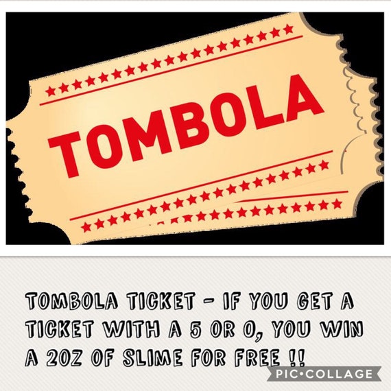 tombola tickets