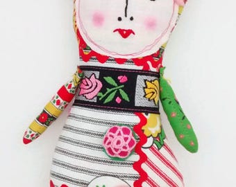 Handmade Art Doll - Lilian