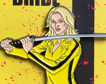 The Bride Enamel Pin *Non Bloody & Bloody*