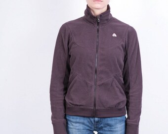 Nike Acg Womens M Fleece Top Sweatshirt Purple Fit Therma Sport