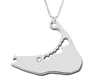 Sterling Silver Nantucket charm on a chain