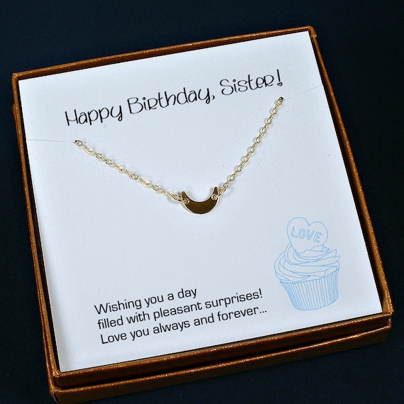 Items similar to Sister Birthday Gift, Sister Necklace, Sister Gift