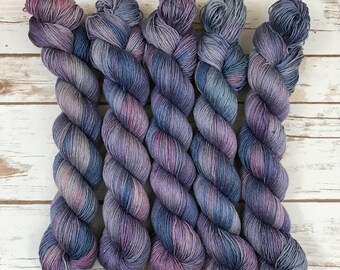 Merino/Silk 80/20, 437yard/100g, 4-ply, handdyed