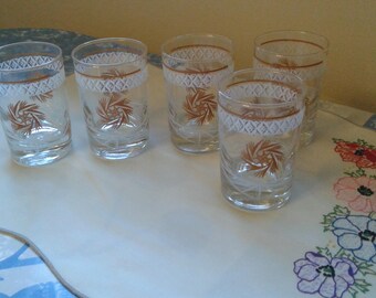 Vintage juice glasses