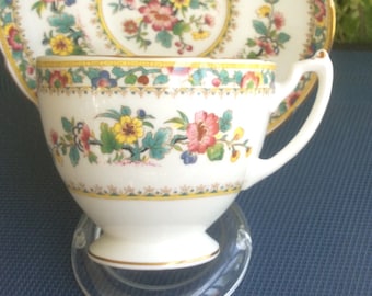 Coalport MING ROSE Bone China Tea cup and Saucer