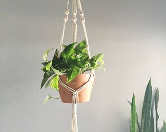 Macrame Plant Hanger / Plant Hanger / Hanging Planter