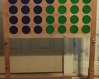 Giant homemade Connect 4 game - Finished