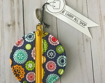 Earbud Case, Headphone Case, Earbud Pouch, Coin Purse, Zipper Pouch
