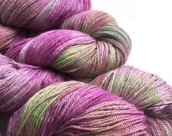 Dahlia Baby Alpaca Silk Cashmere Sock Yarn 400m