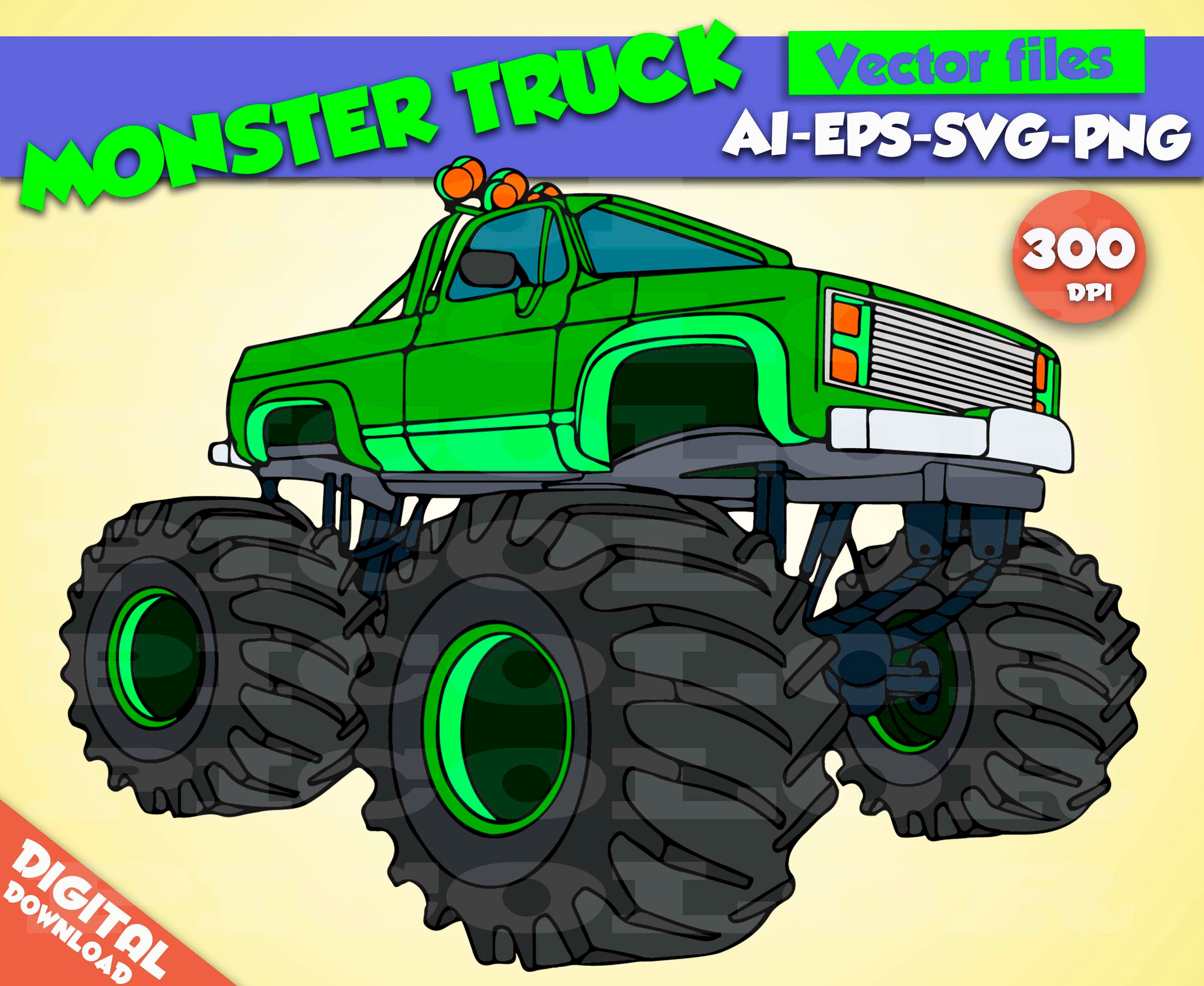 Monster Truck svg Monster Jam svg Monster Jam clipart Monster