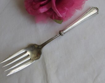 Fork - Serving Fork - Meat Fork - Sterling Silver - Vintage