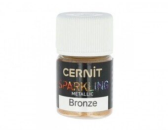 For polymer Cernit Sparkling Bronze Metallic mica powder