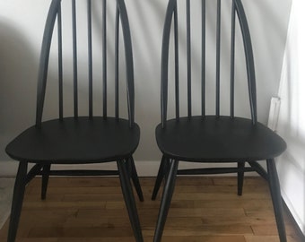 Pair of Ercol Quaker Dining Chairs