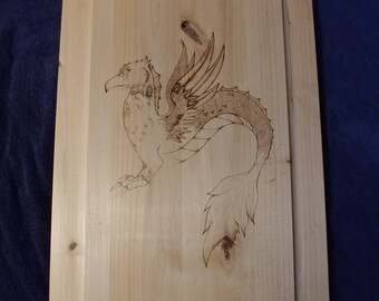 Gryphin wood burning
