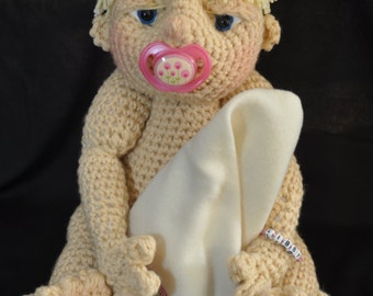 Amigurumi Baby Doll My Little Ones Doll - Libby Crochet Doll XL